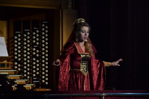 Pamela Hay as Juliet, Romeo and Juliet, Royal Albert Hall.