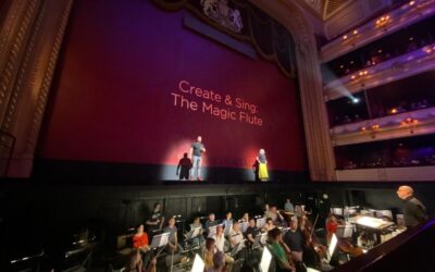 Debut onstage at Royal Opera House