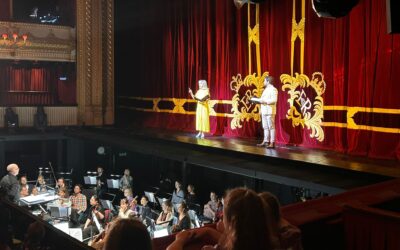 Onstage at the Royal Opera House